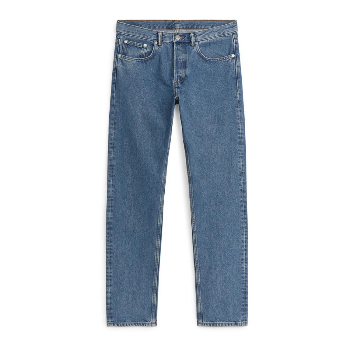 Men's Dark Blue Washed Jean main product photo