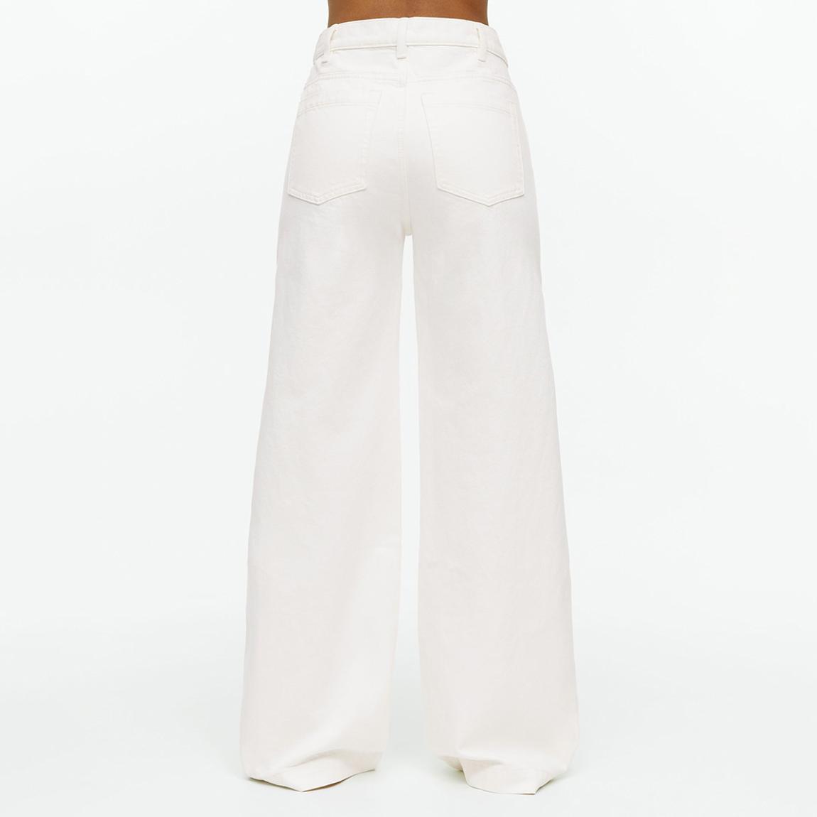 White Wide Leg Trouser main product photo