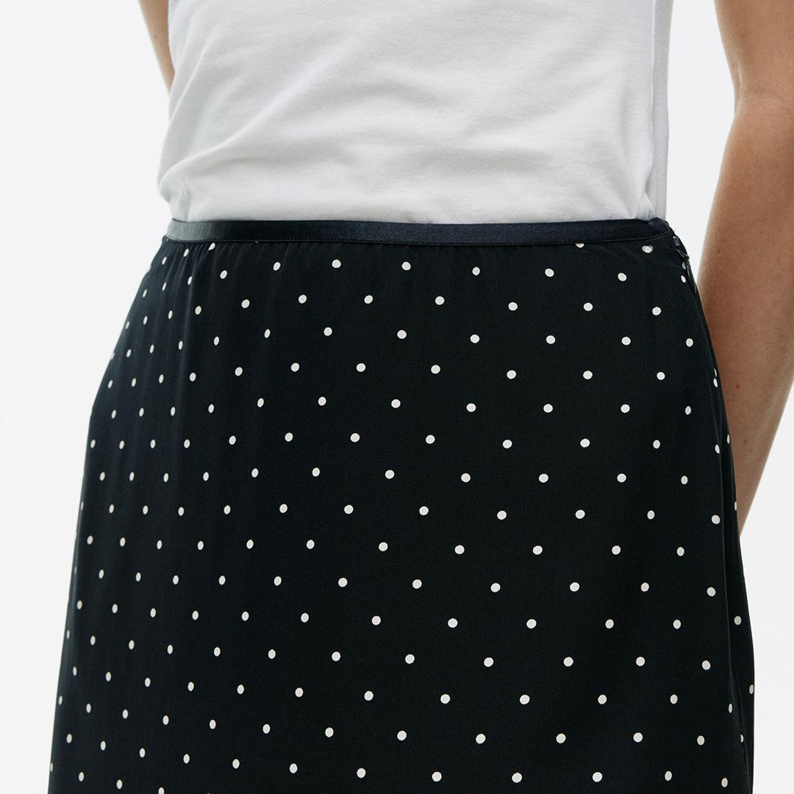 Black Polka Dot Skirt main product photo