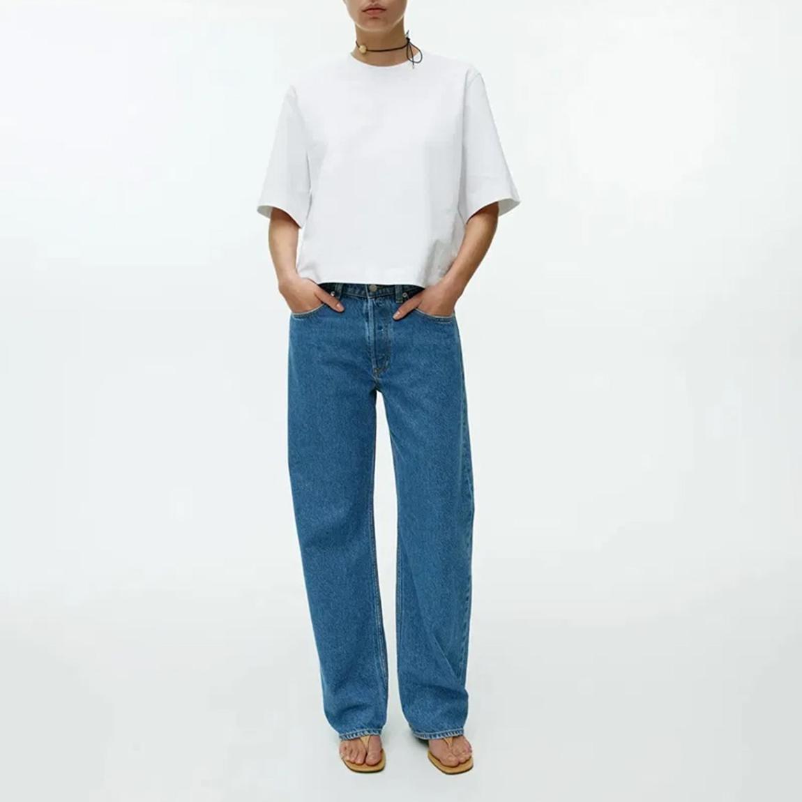 Deep Blue Mom Jean main product photo