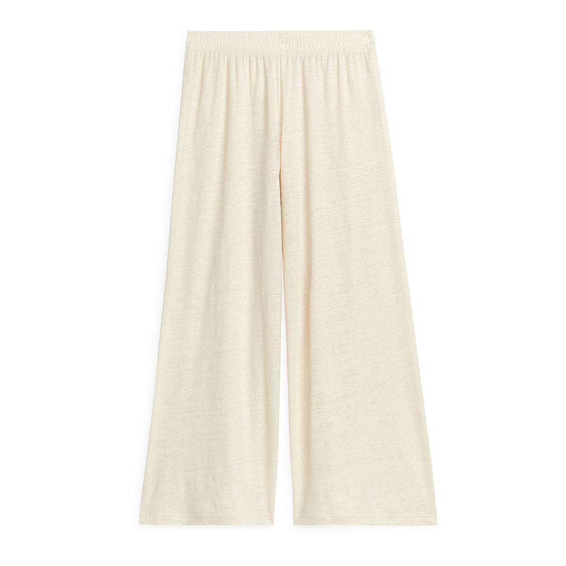 Cream loose fit Trouser main product photo