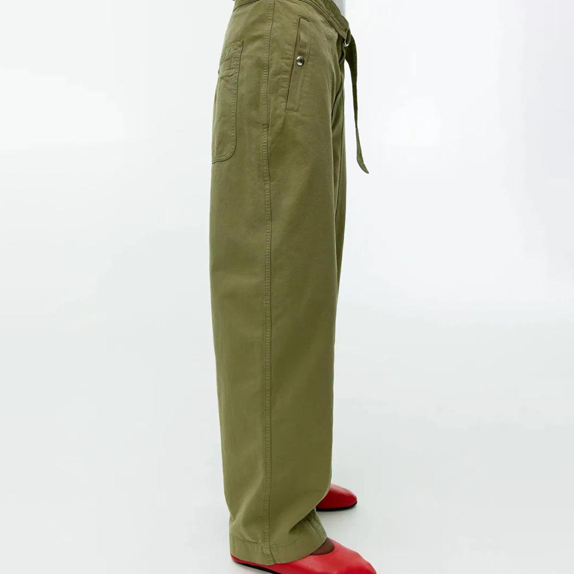 Khaki Belt Cargo Trouser main product photo