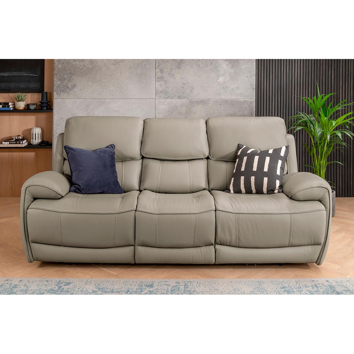 Miami 3 Seater Sofa, Taupe main product photo