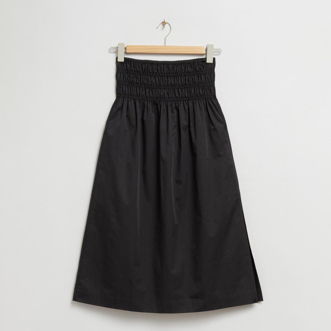 Black A-Line Maxi Skirt main product photo