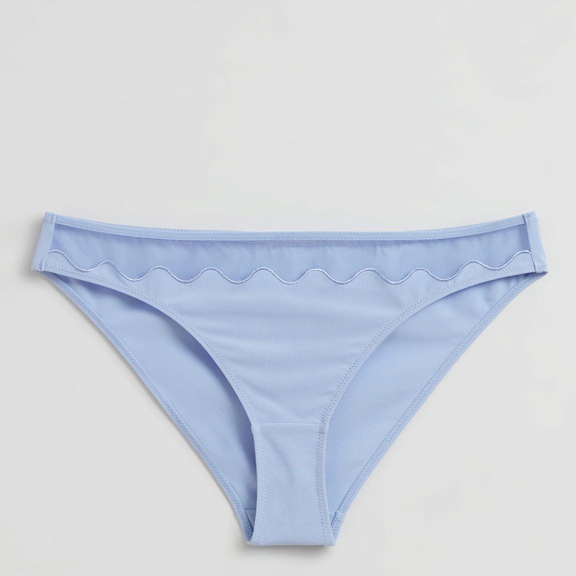 Blue Wavey Bikini Bottom main product photo