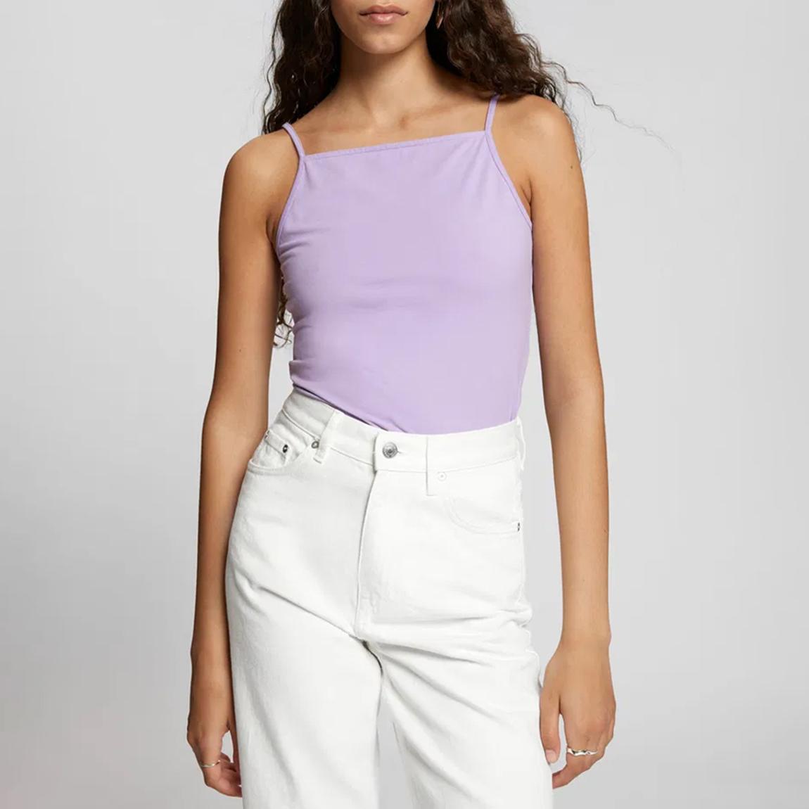 Lilac High Neck Strappy Cami main product photo