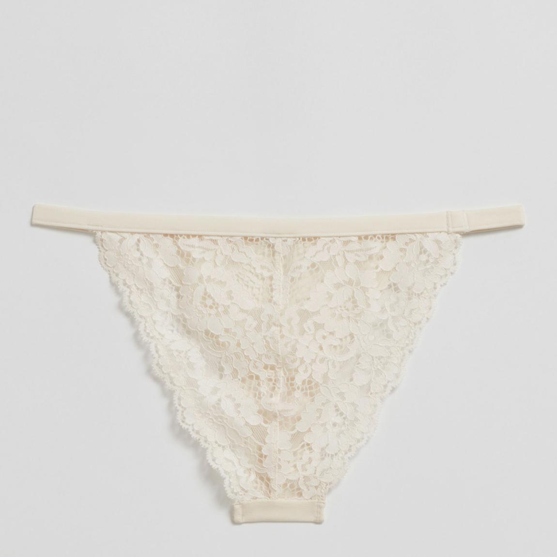 Cream Lace Tanga Knickers main product photo