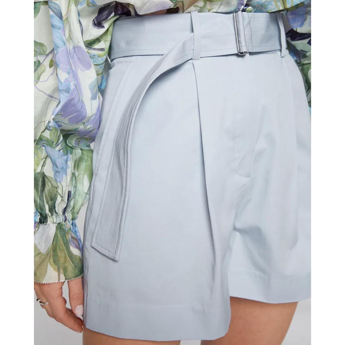 Baby Blue Tailored Shorts main product photo