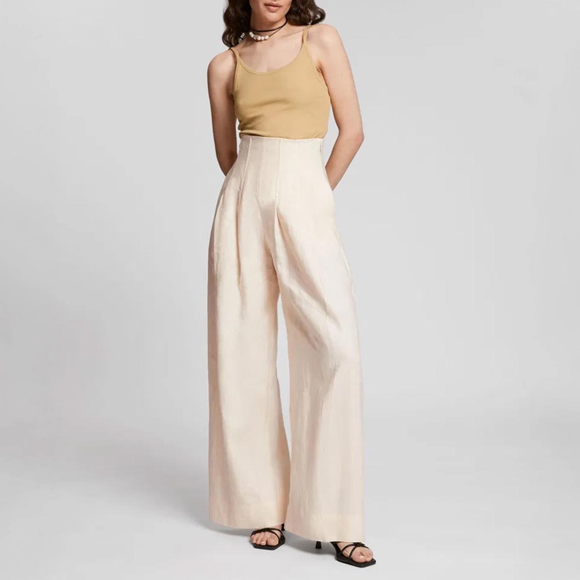 Camel Strappy Cropped Cami main product photo