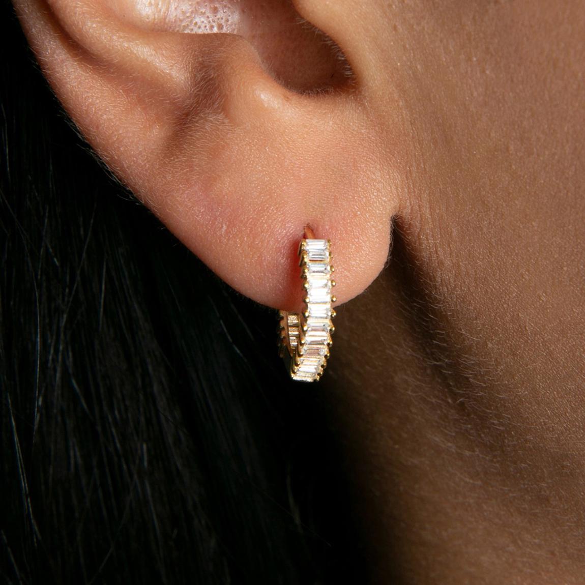 Gold Hoop Earrings main product photo