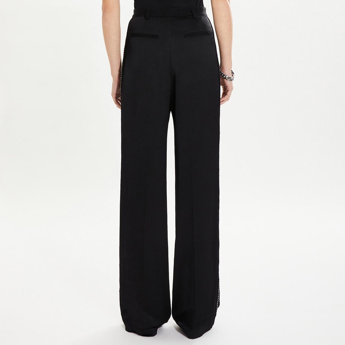 Black Crepe Satin Trouser main product photo