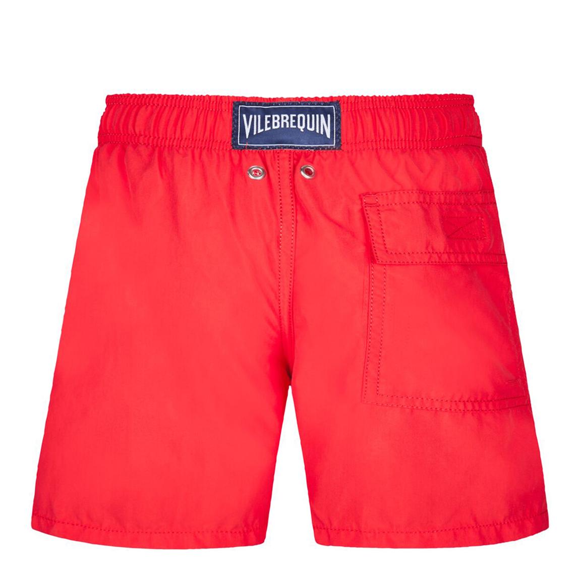 Red Coquelicot Jim Boys Swimtrunk main product photo
