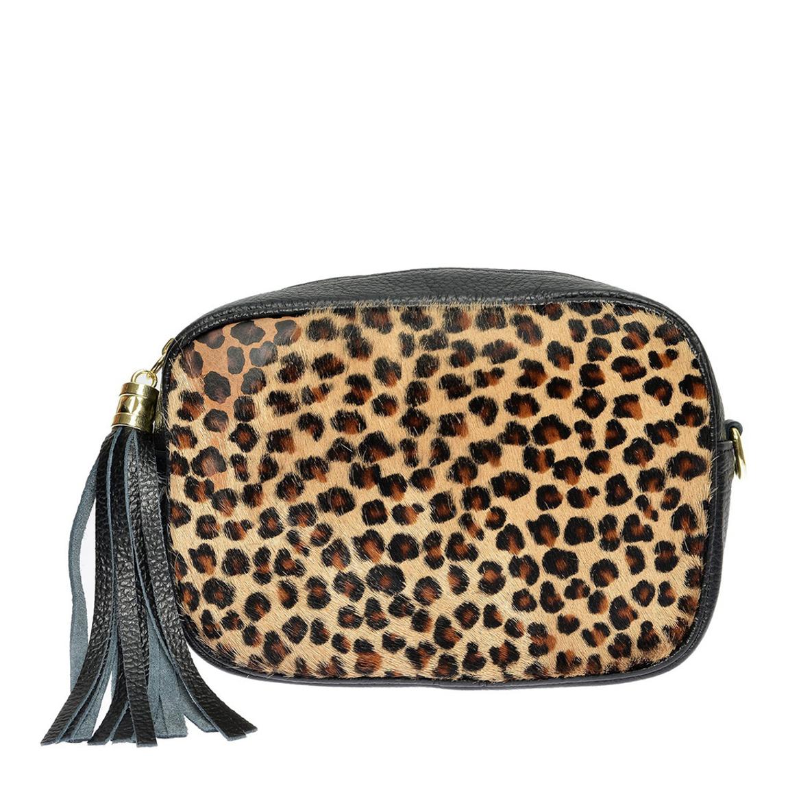 Leopard Print Anna Luchini Crossbody bag main product photo