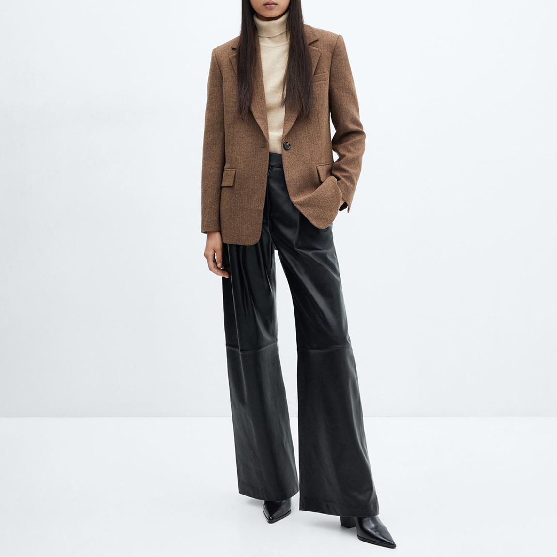 Apricot Roll Neck Relaxed Jumper main product photo