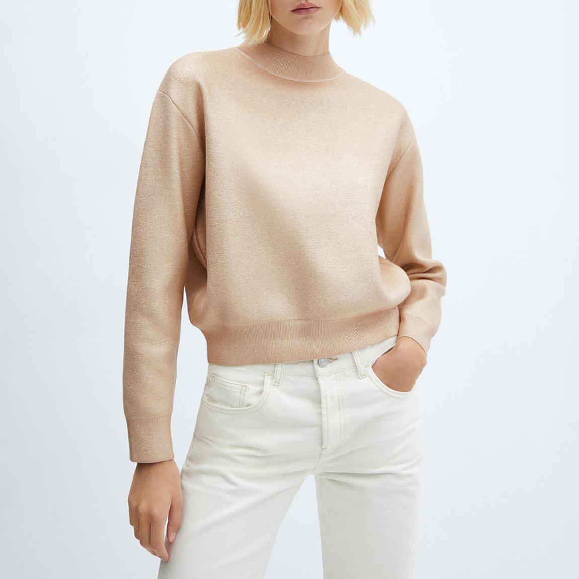 Gold Foil Knitted Jumper main product photo
