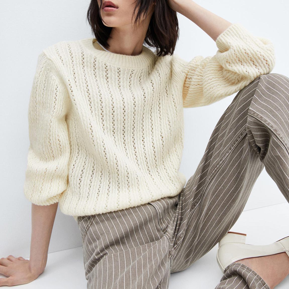 Off White Openwork Panel Jumper main product photo