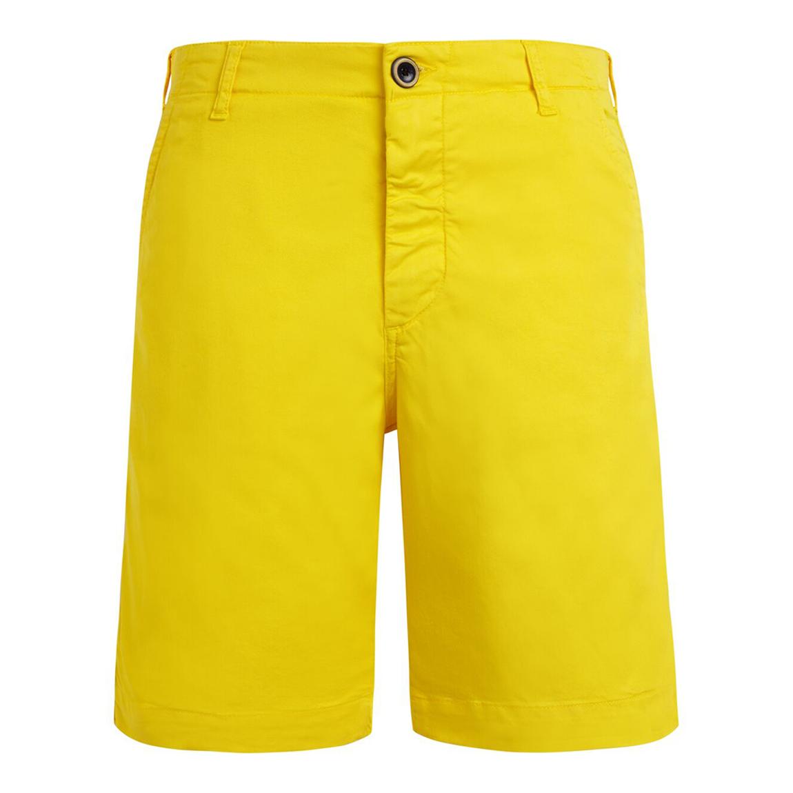 Yellow Ponche Bermuda Shorts main product photo
