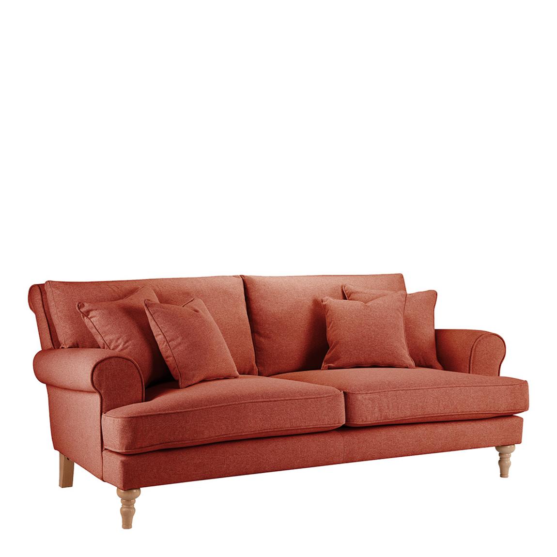 Marylebone Medium Sofa Arlan, Vermillion main product photo