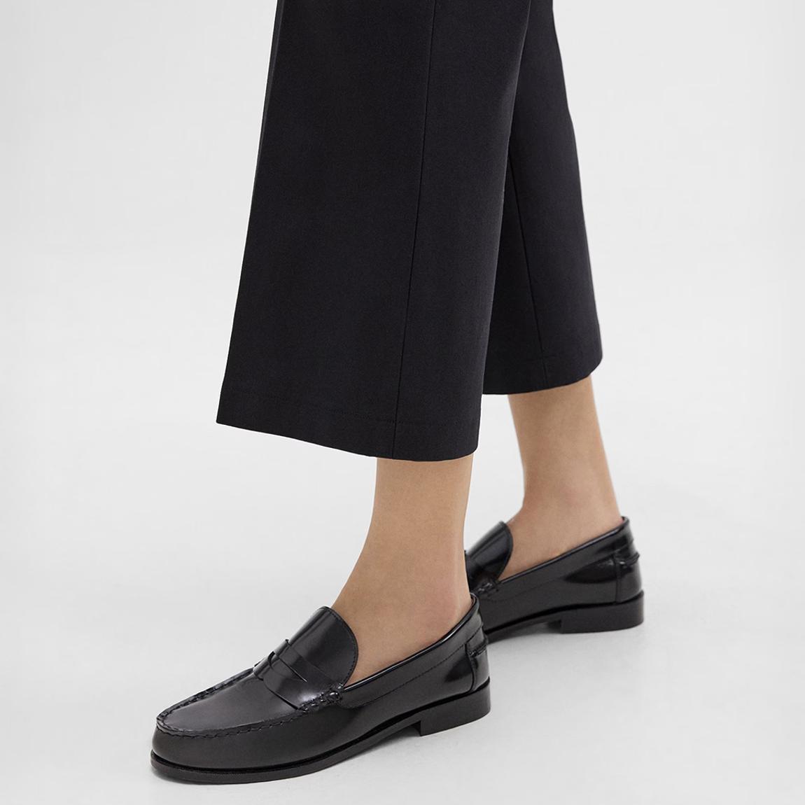 Black City Penny Leather Loafers main product photo