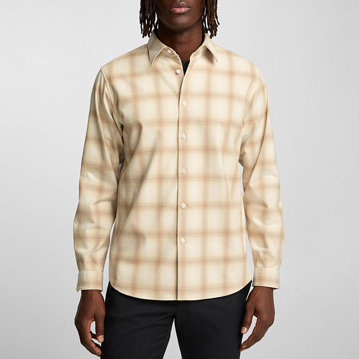 Cream Irving Check Shirt main product photo