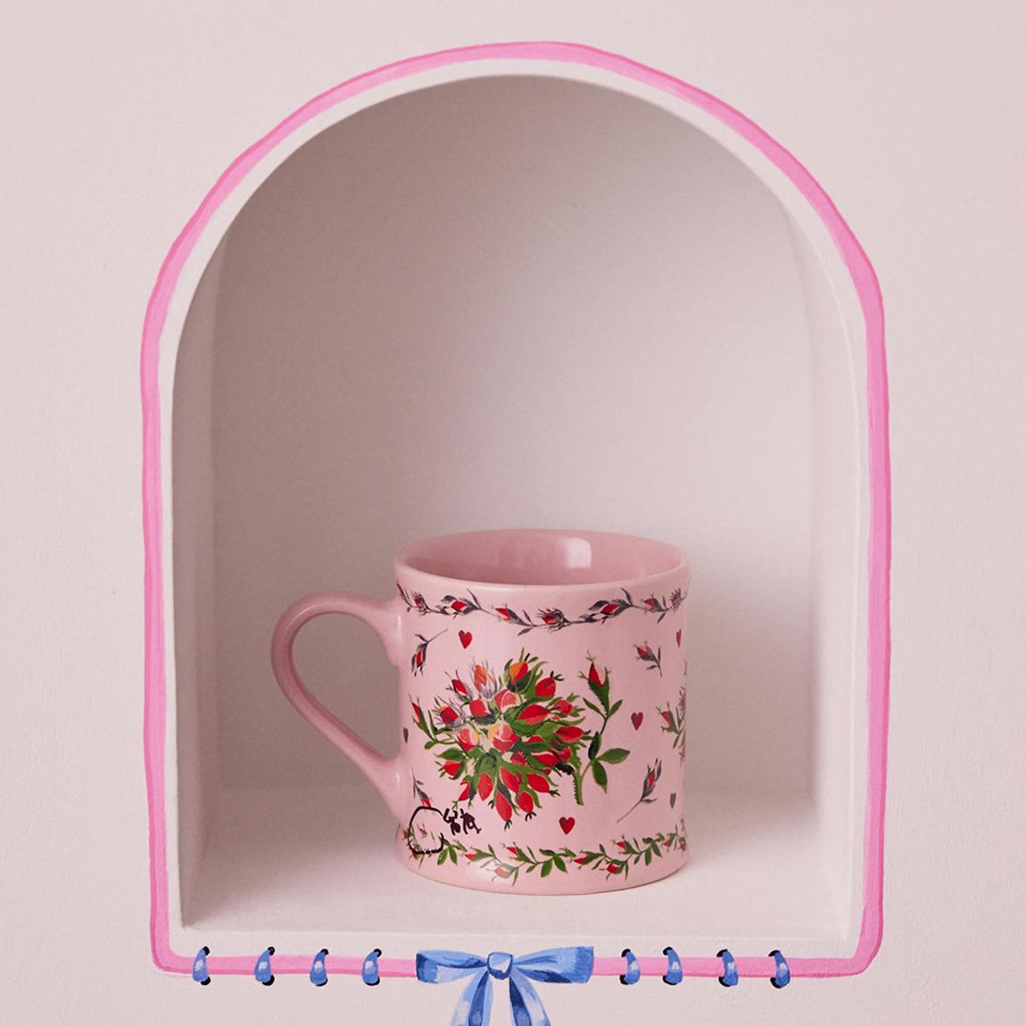 Set of 2 Forever Rose Mollie Mug main product photo