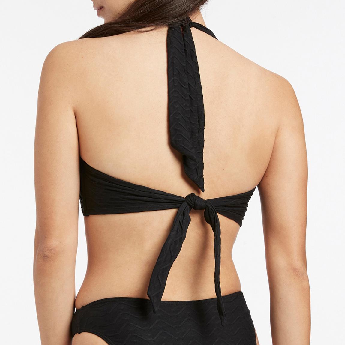 Black Rio D-DD Halter Bikini Top main product photo
