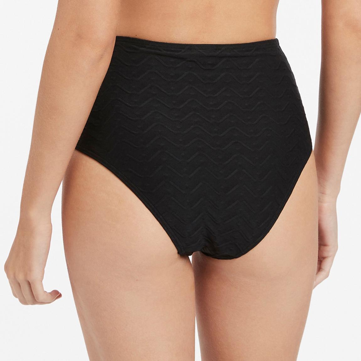 Black Rio High Waist Bikini Bottom main product photo