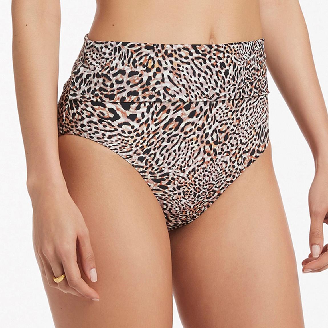 Cream Animale Fold Down Bikini Bottom main product photo