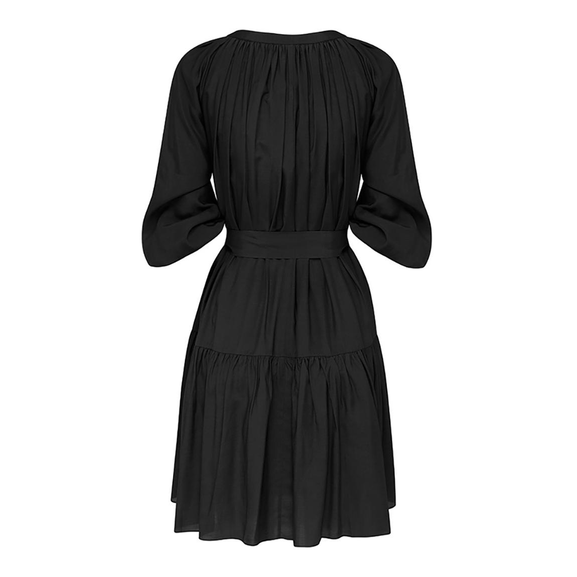 Black Casa Lucia Kaftan main product photo