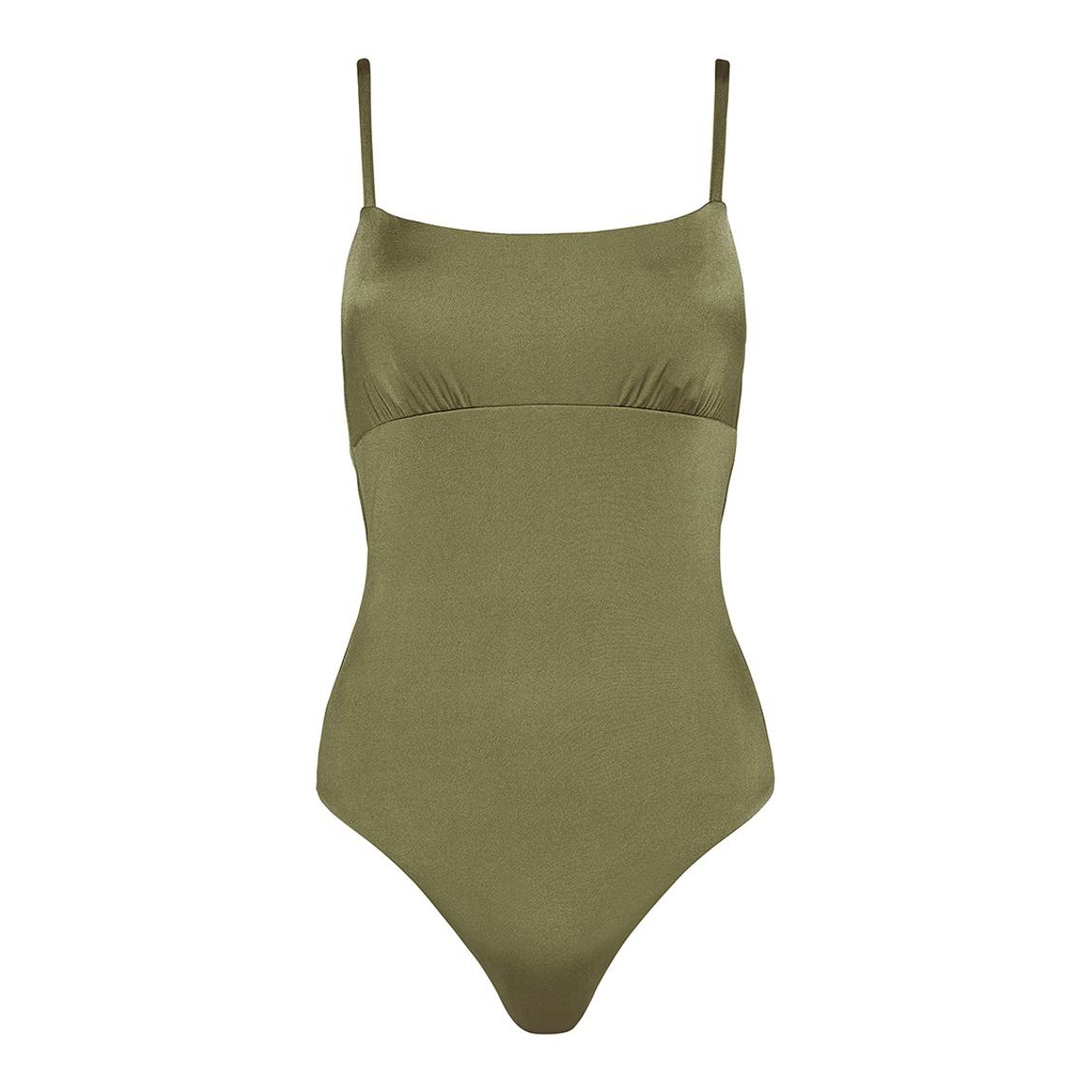 Green Solein Tank Swimsuit main product photo