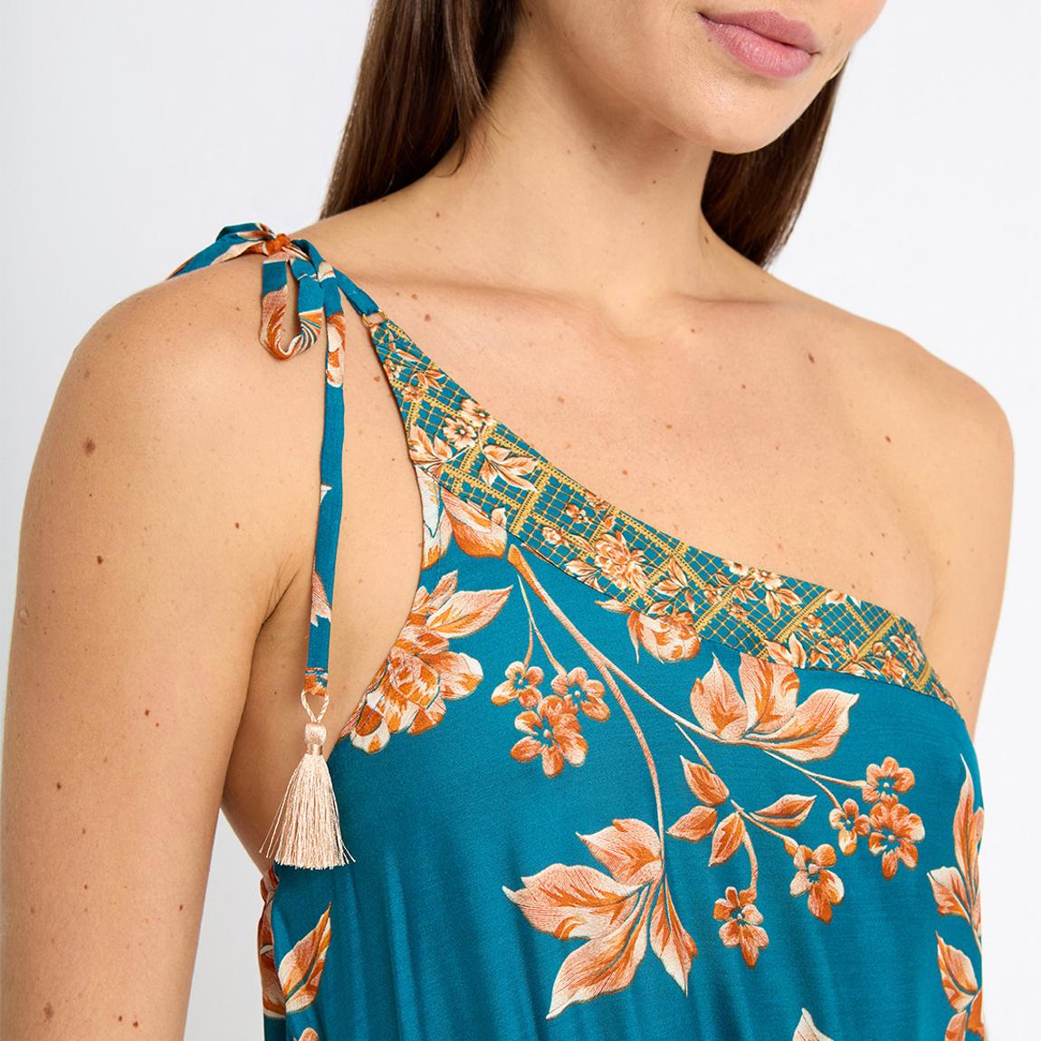 Blue Enchantment One Shoulder Dress main product photo