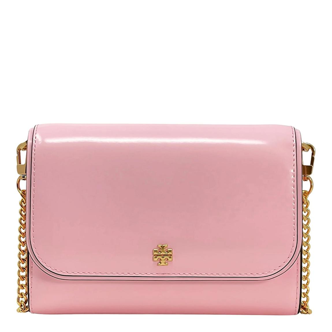 Blush Emerson Patent Convertible Crossbody main product photo