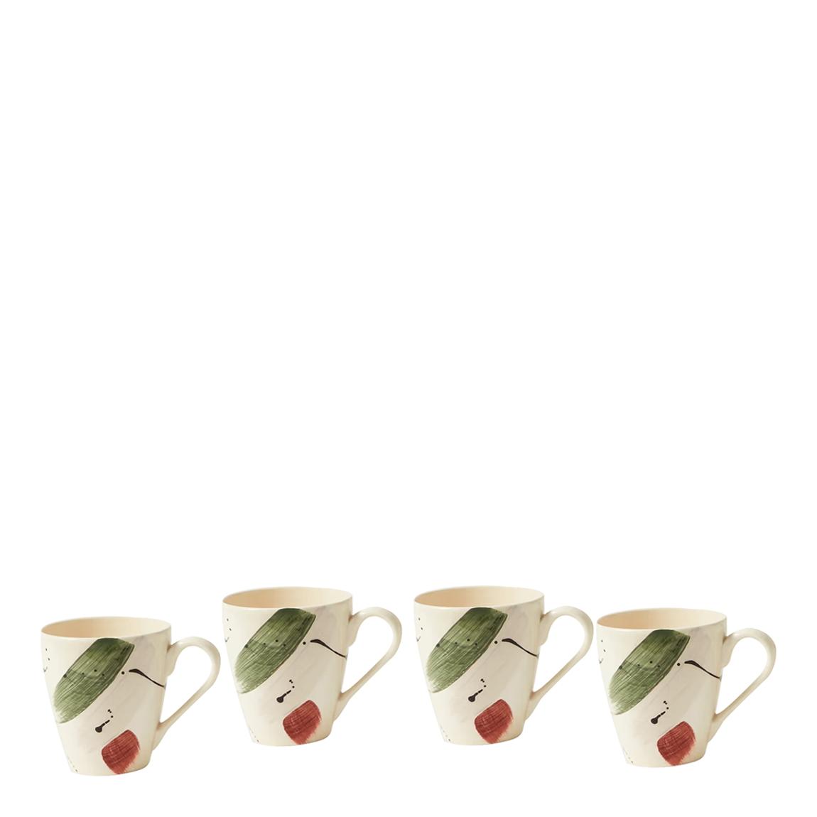Set of 4 Alameda Mug Set, Olive main product photo
