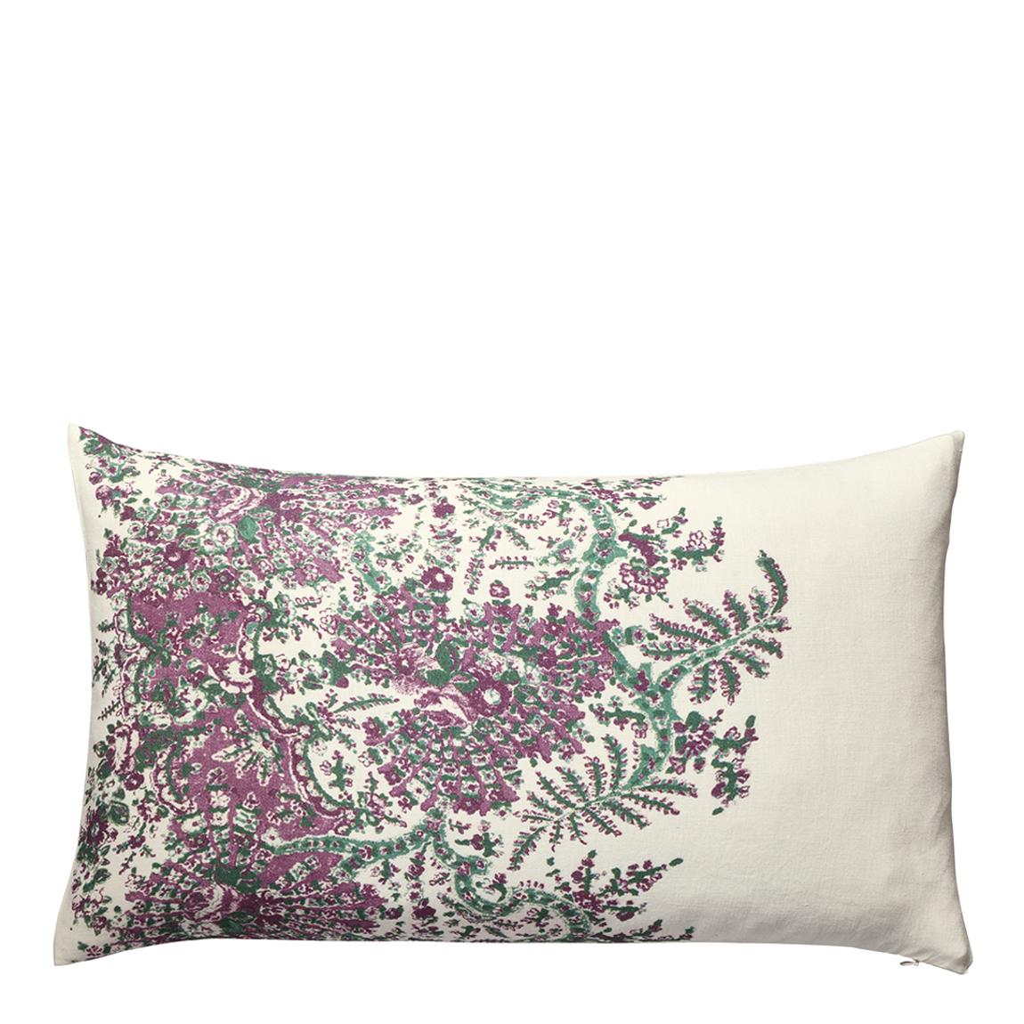 Kandini 35x60cm Cushion Cover, Green/Purple main product photo