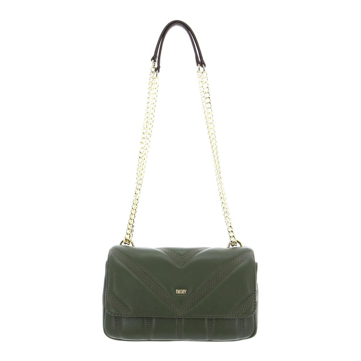 Army Green Becca Medium Flap Shoulder Bag main product photo