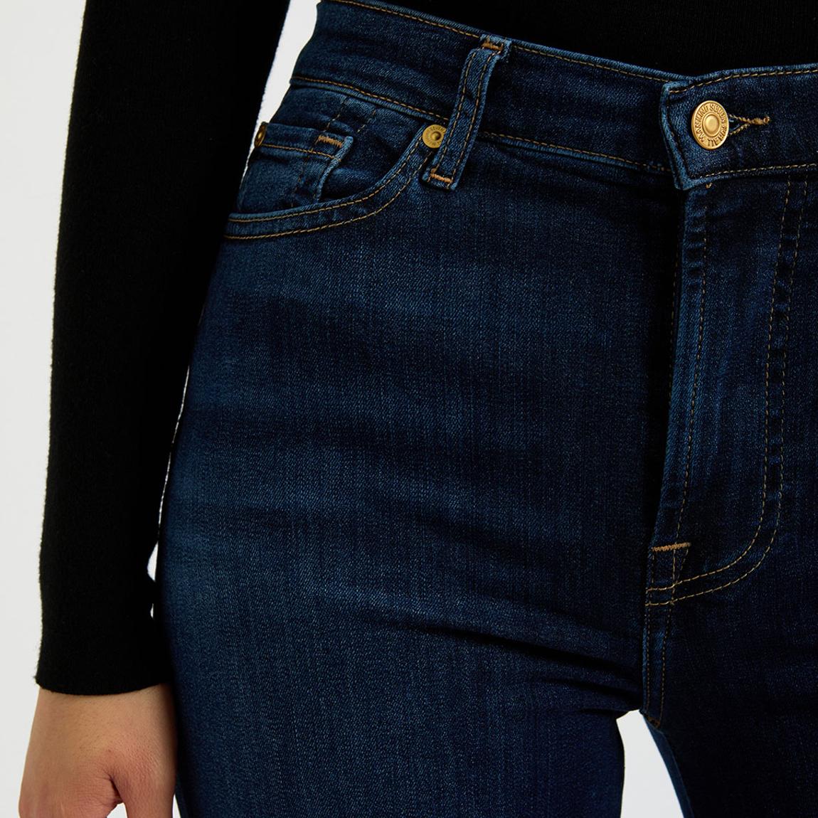 Dark Blue Modern Dojo Stretch Jeans main product photo