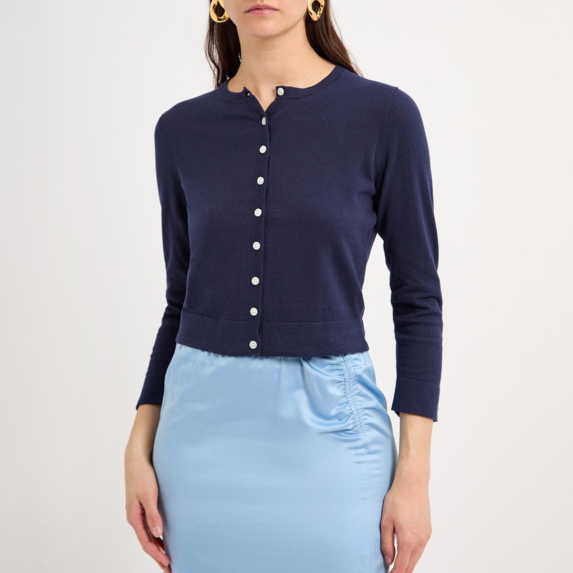 Navy Michi Cardigan main product photo