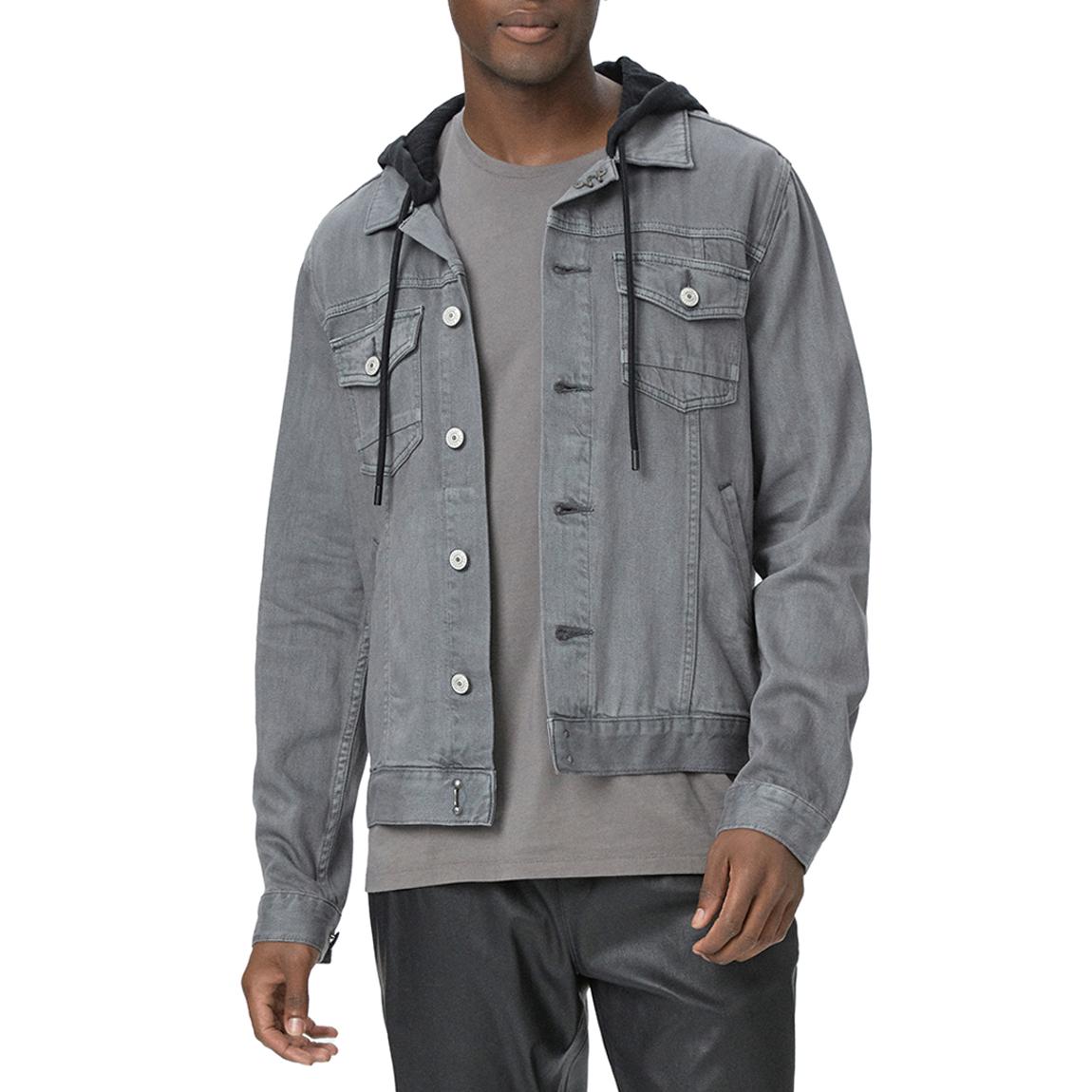 Grey Scout Jacket With Hood main product photo