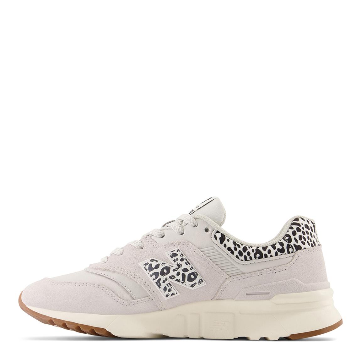 Women's Grey/Animal Print 997H Trainers main product photo