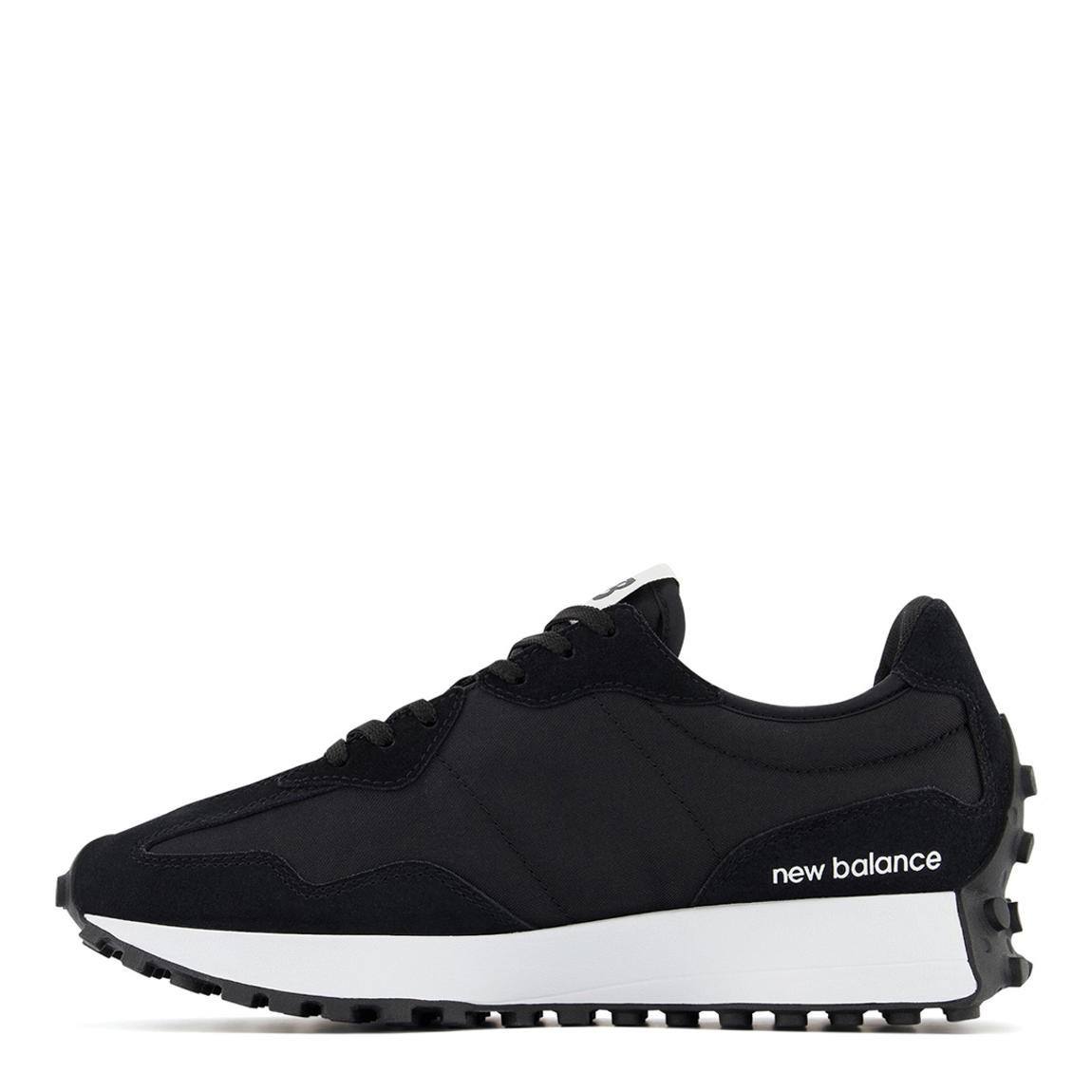 Women's Black/White 327 Trainers main product photo