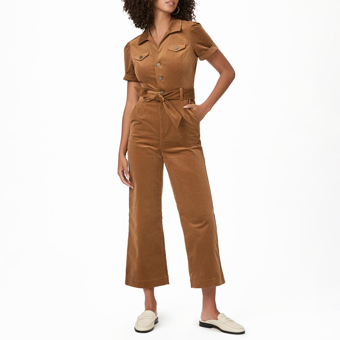 Camel Anessa Wool Blend Jumpsuit main product photo