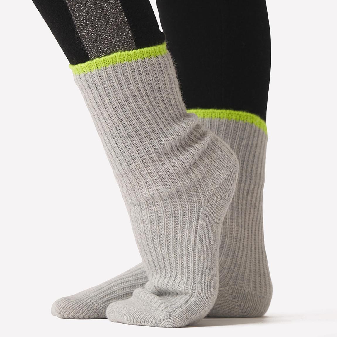 Grey Cosy Bed Socks main product photo