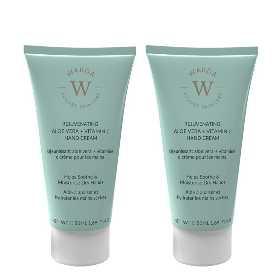 Rejuvenating Aloe Vera + Vitamin C Hand Cream 50ml X 2 main product photo