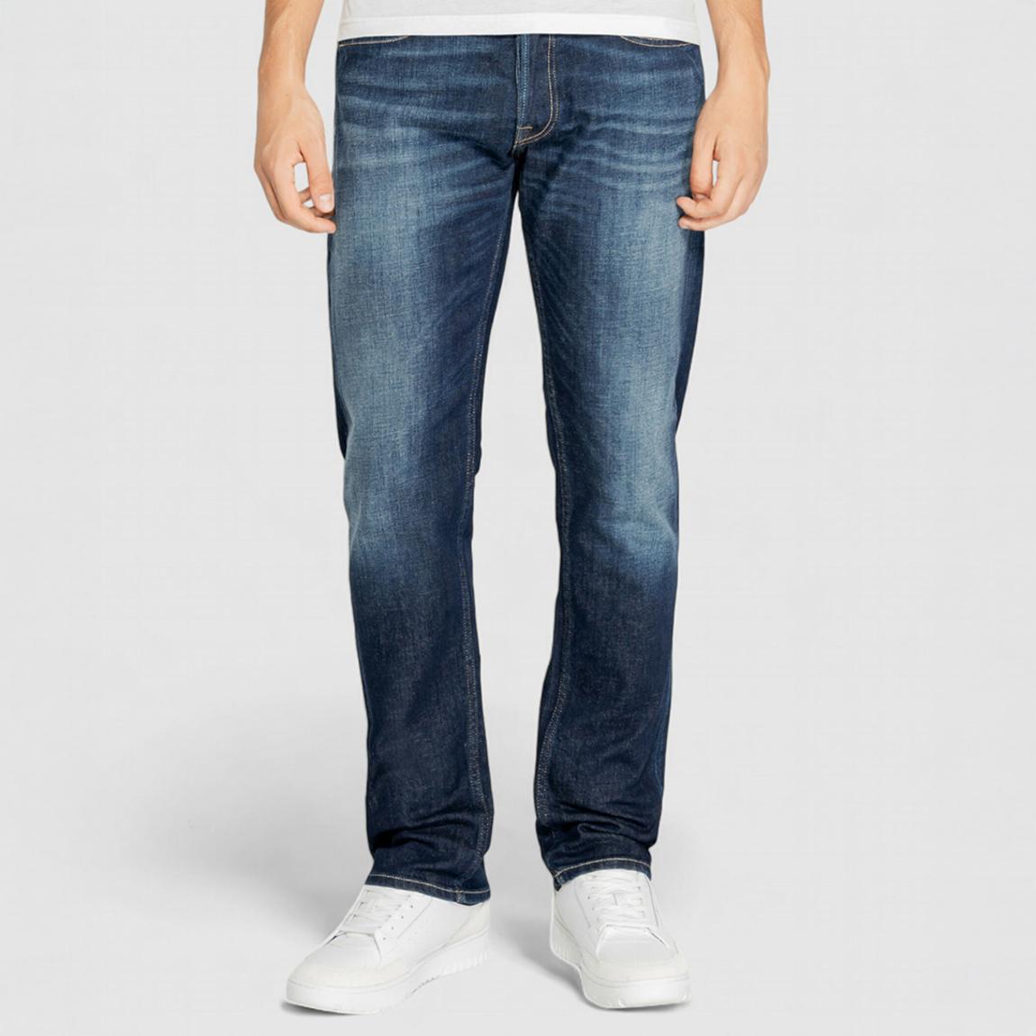 Dark Blue Grover Straight Stretch Jeans main product photo