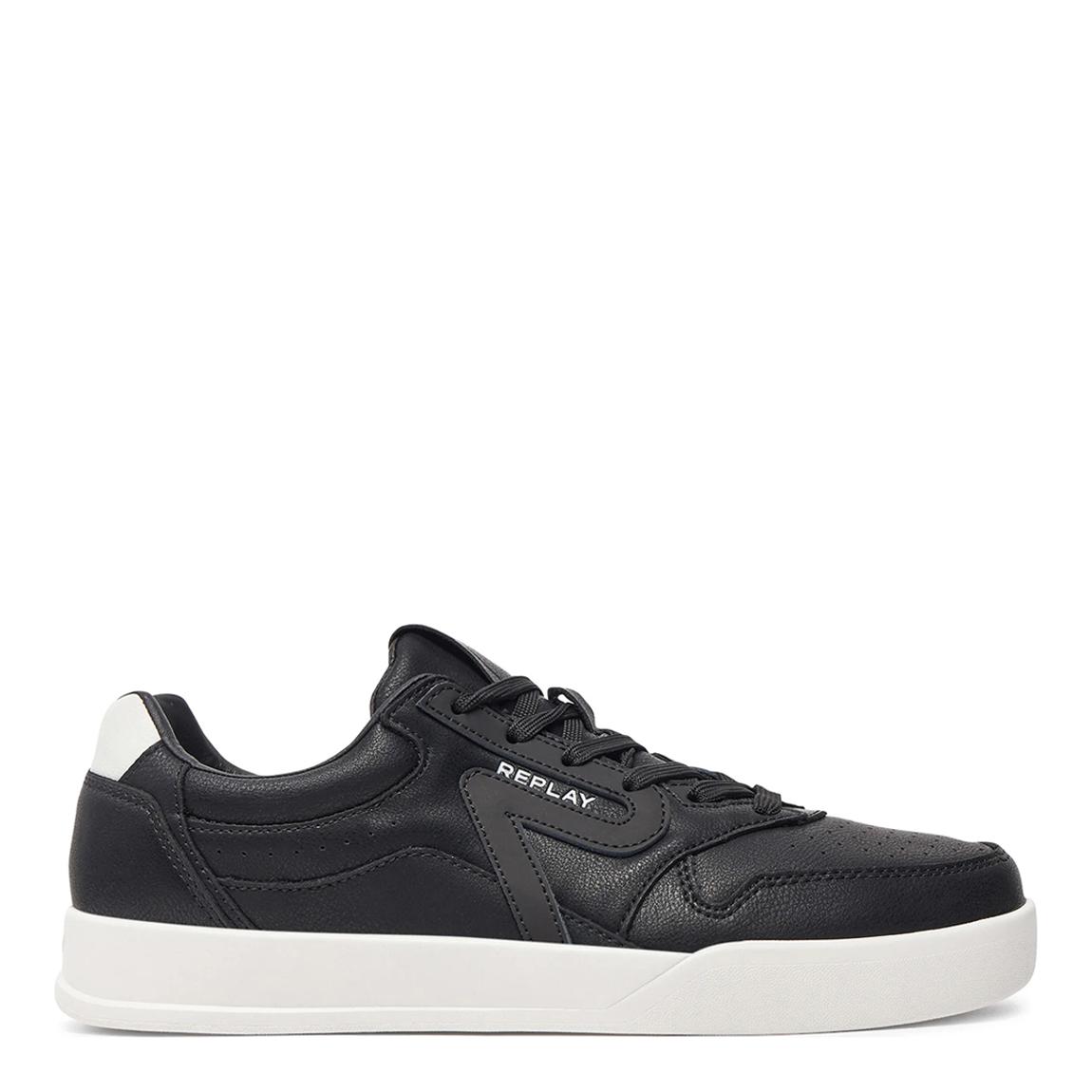 Black Oyzone Action Leather Trainers main product photo