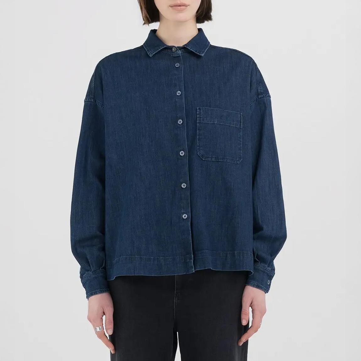 Dark Denim Comfort Fit Shirt main product photo