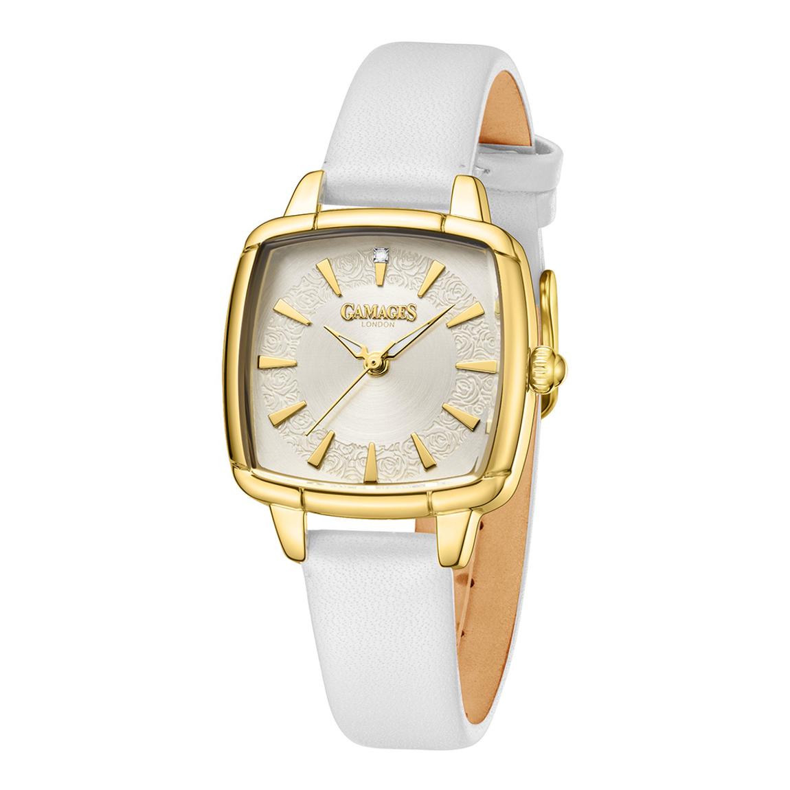 Gamages Of London Ladies Gold Eloquent Diamond Watch 28.5mm main product photo