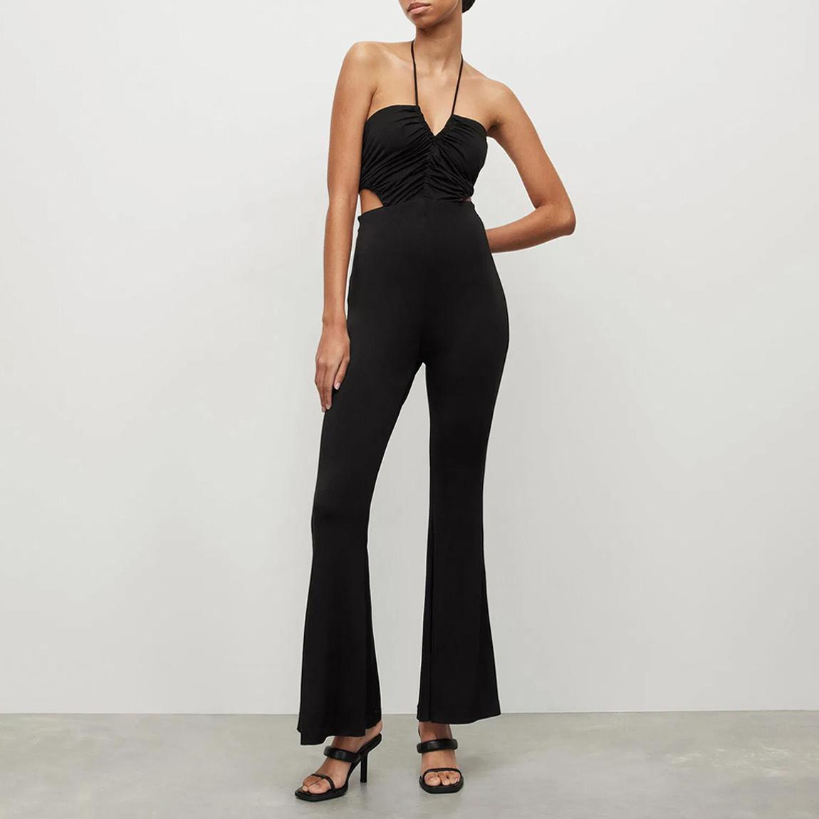 Black Ophelia Cut Out Jumpsuit main product photo