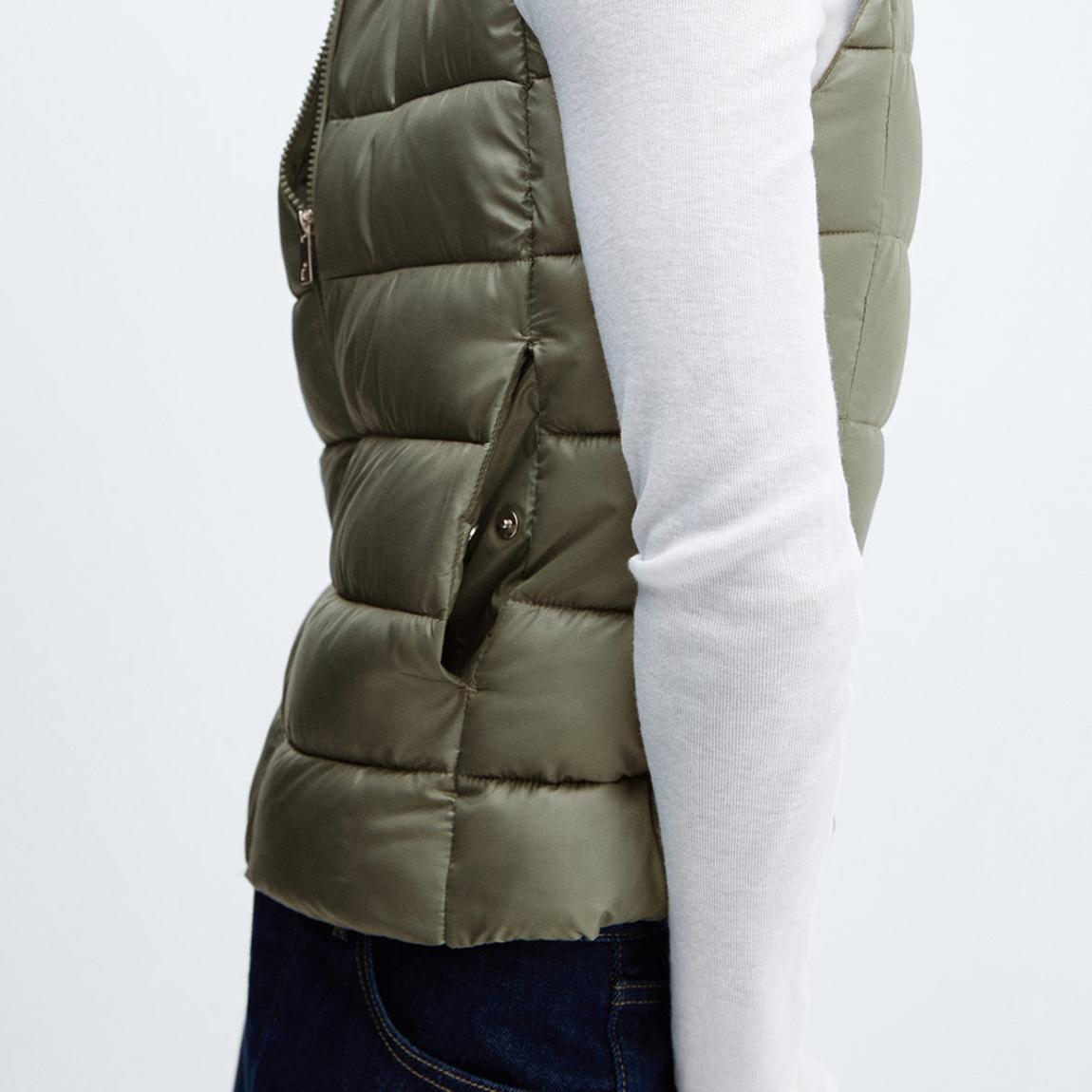 Green Ultra-Light Quilted Gilet main product photo