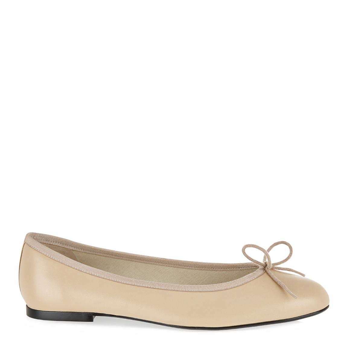 Nude Leather Amelie Pumps main product photo